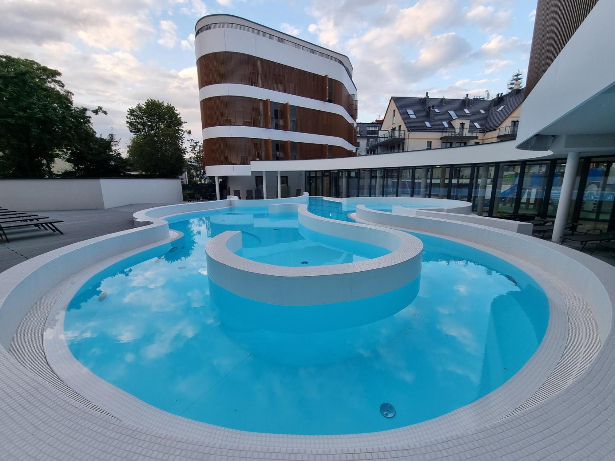 Baltic Waves Resort Baseny Bawialnia Silownia Garaz W Cenie Miedzyzdroje Kültér fotó